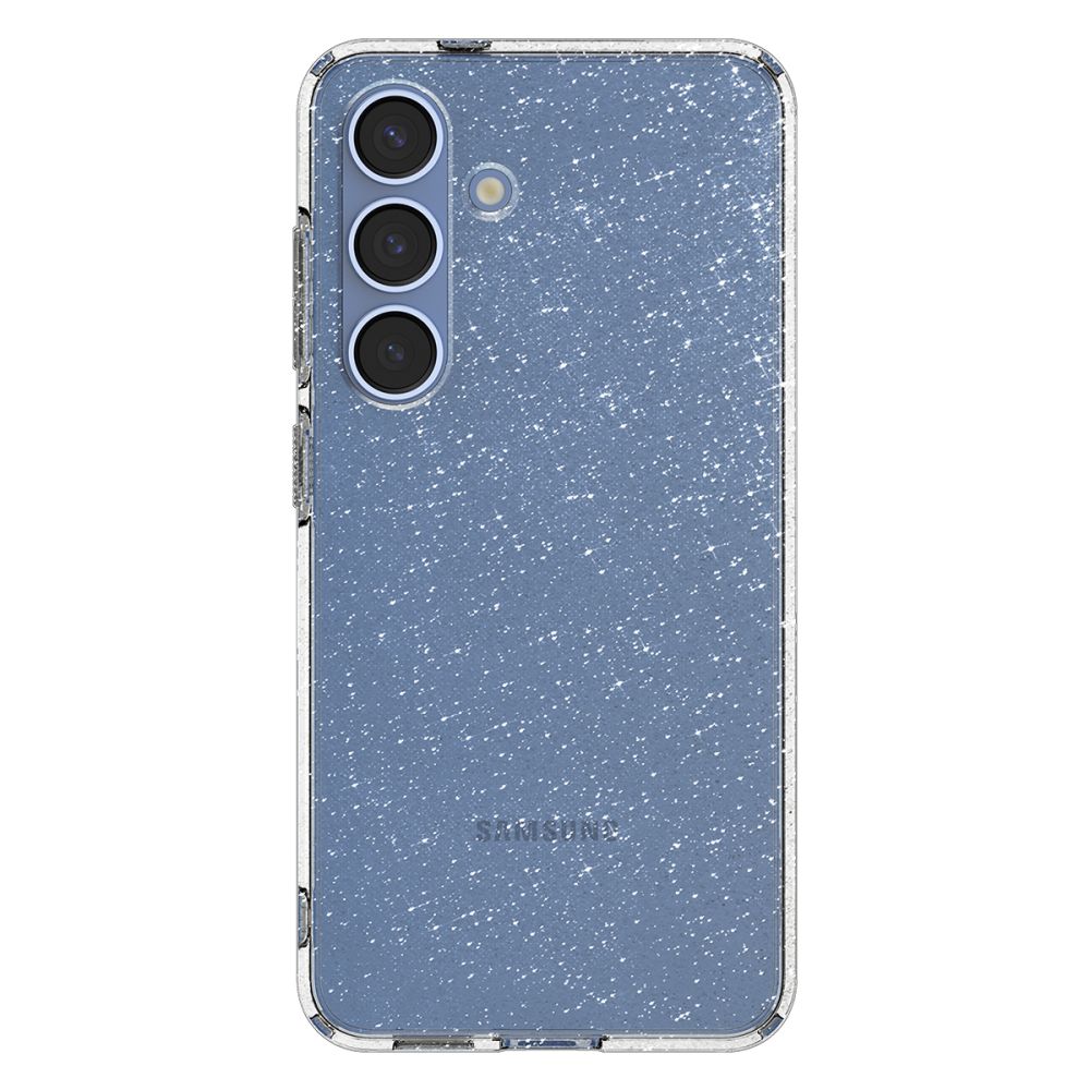 Funda Liquid Crystal Samsung Galaxy S25 Plus Crystal Glitter Clear