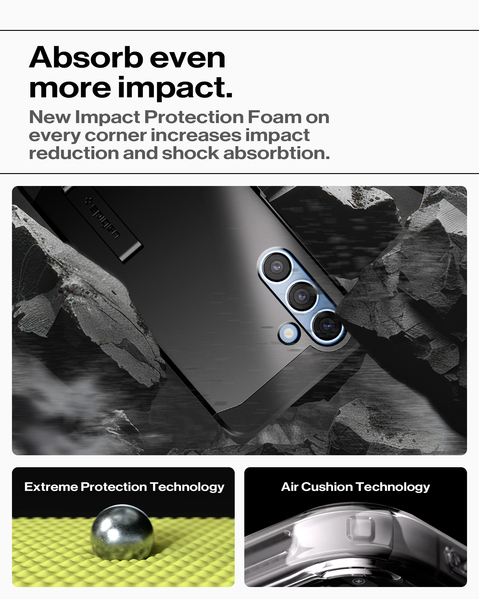Funda Tough Armor MagSafe Samsung Galaxy S25 Black
