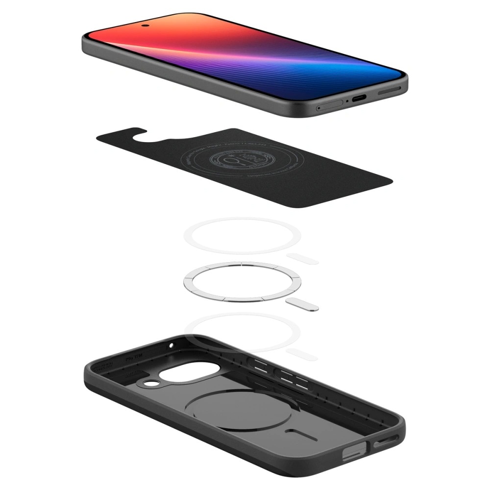 Funda Thin Fit MagSafe Google Pixel 9a Black