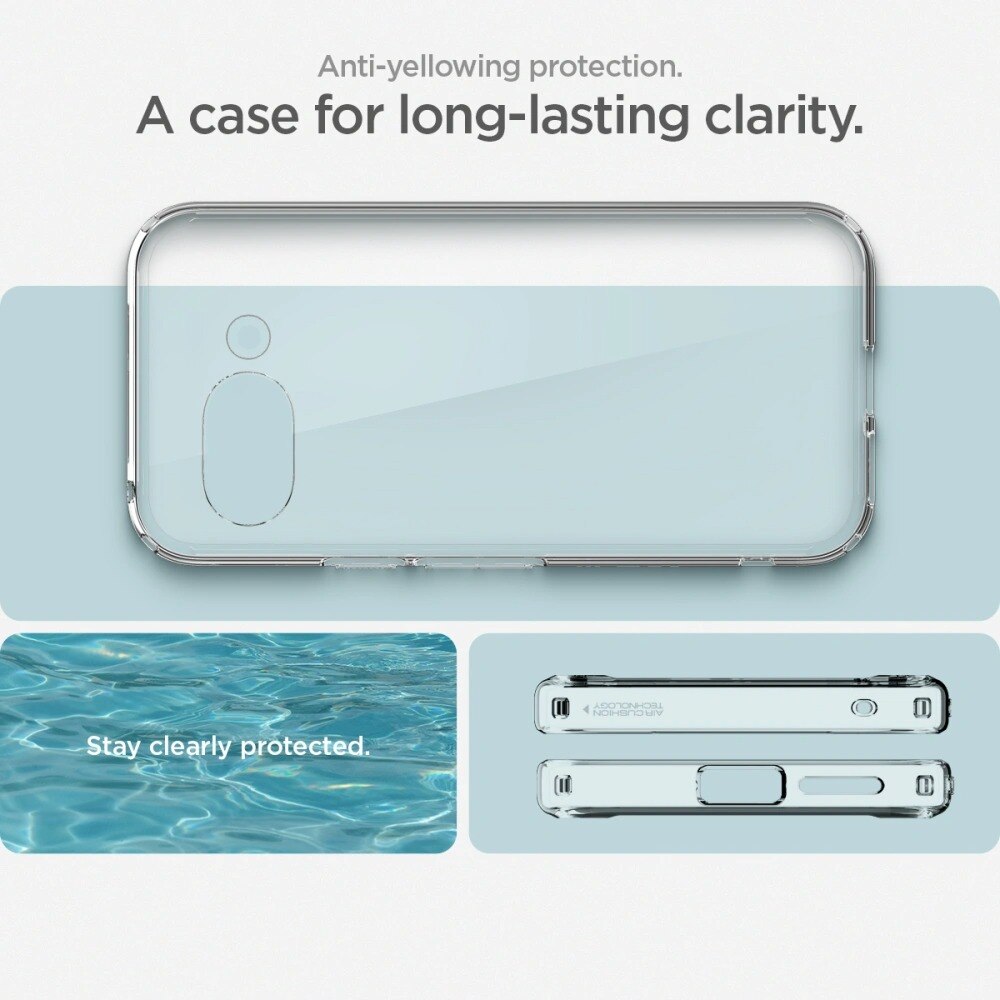 Funda Ultra Hybrid Google Pixel 9a Crystal Clear