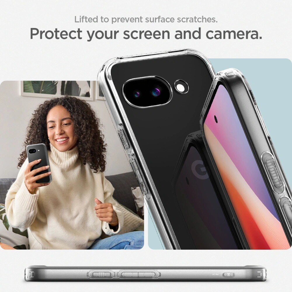 Funda Ultra Hybrid Google Pixel 9a Crystal Clear