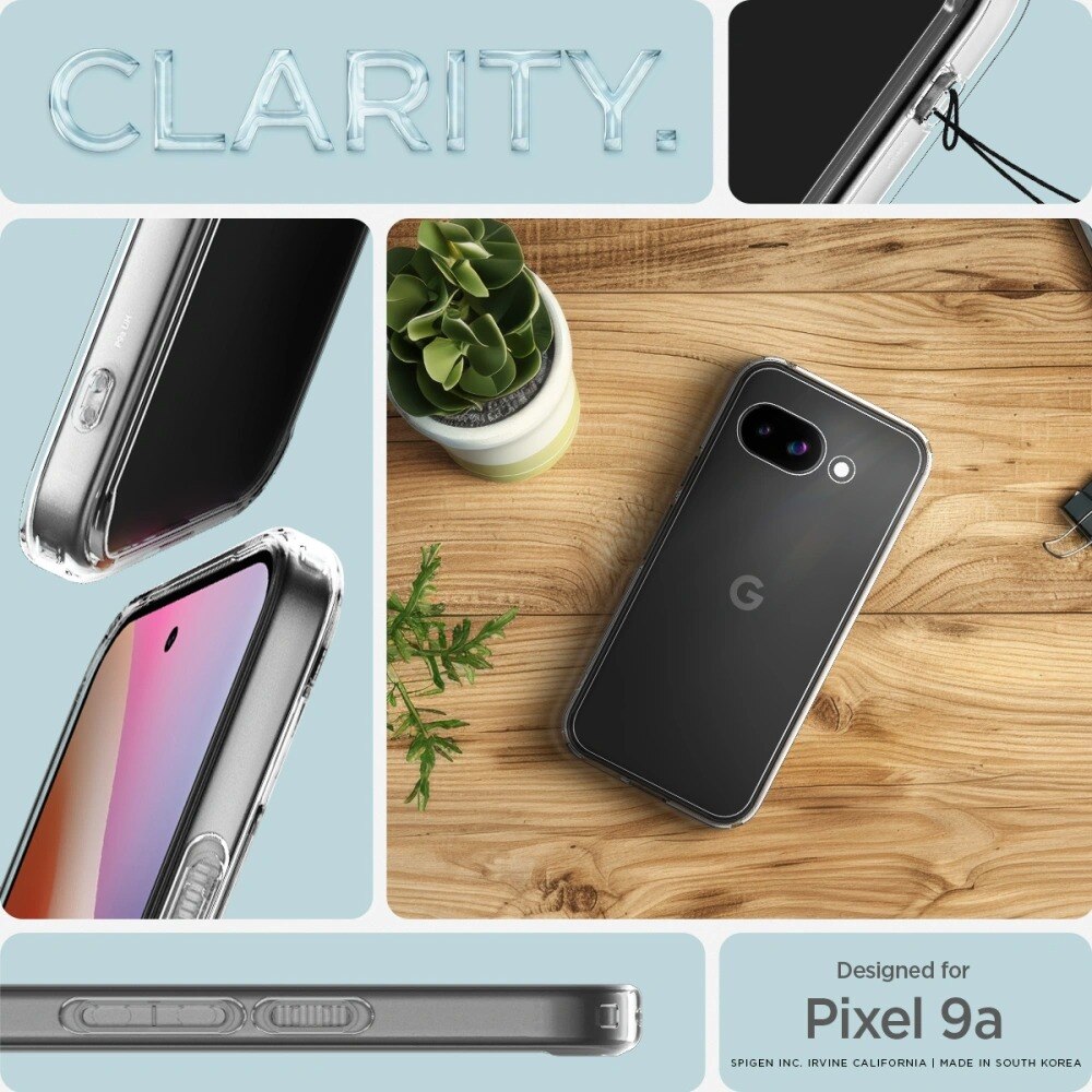 Funda Ultra Hybrid Google Pixel 9a Crystal Clear