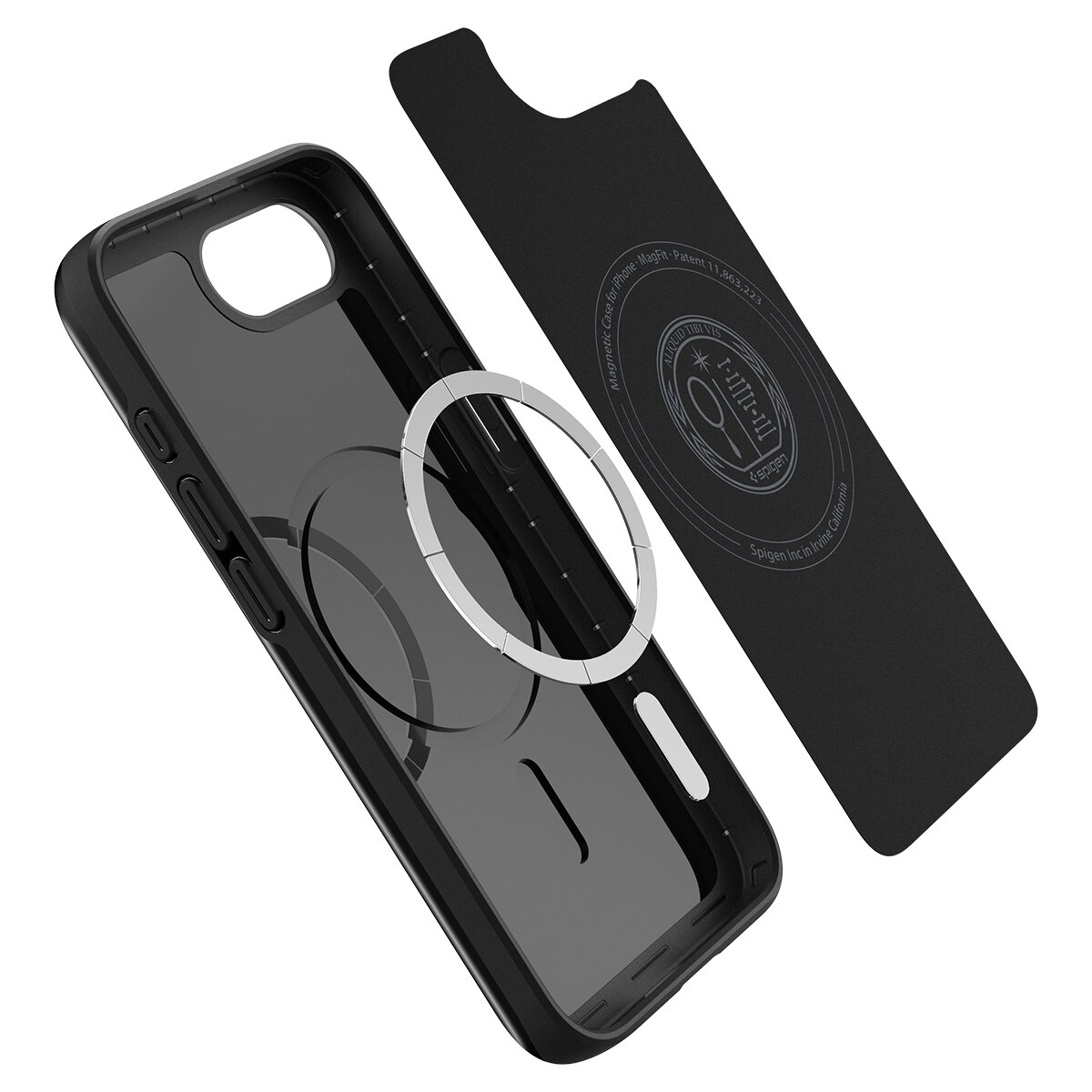 Funda Thin Fit MagSafe iPhone 16e Black