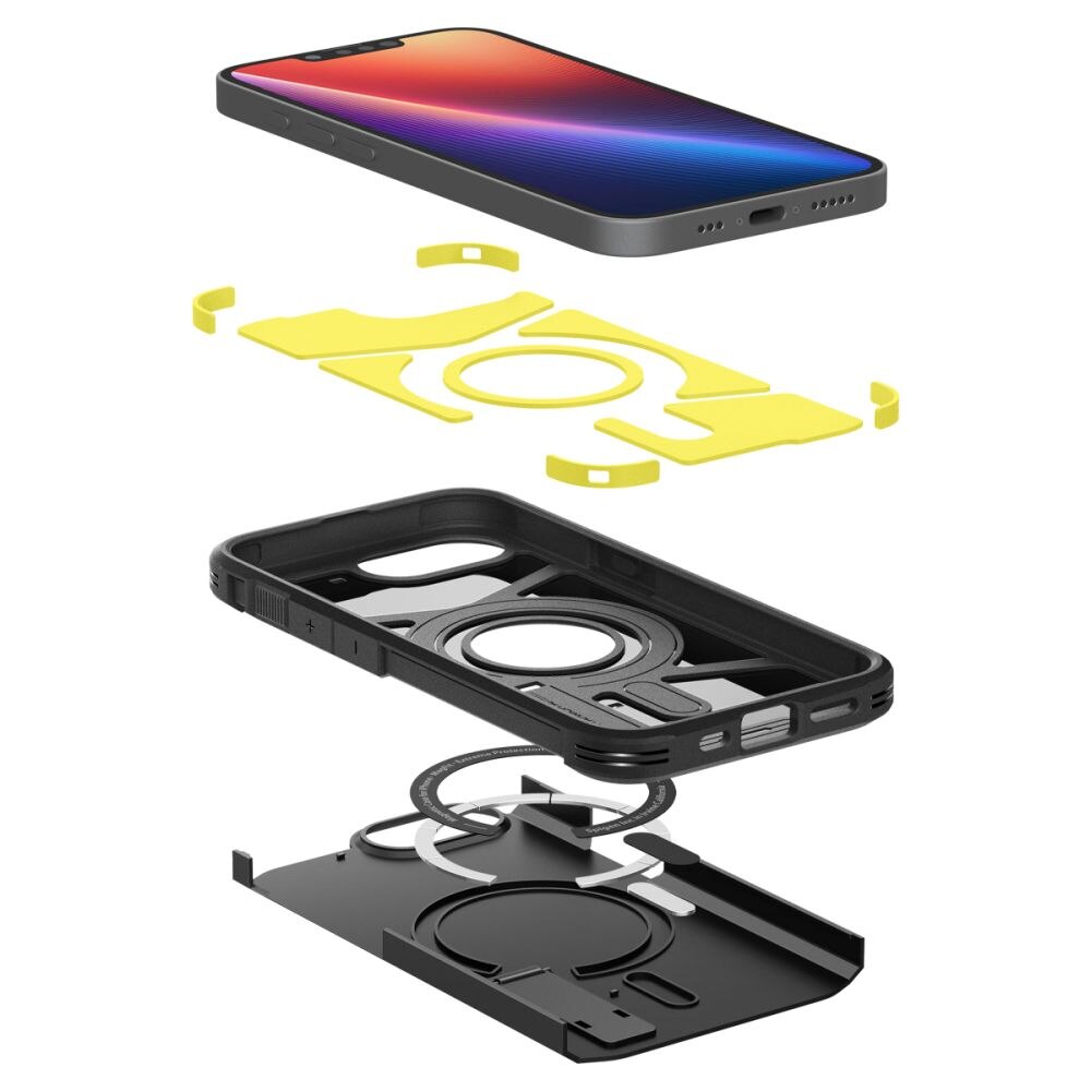 Funda Tough Armor MagSafe iPhone 16e Black