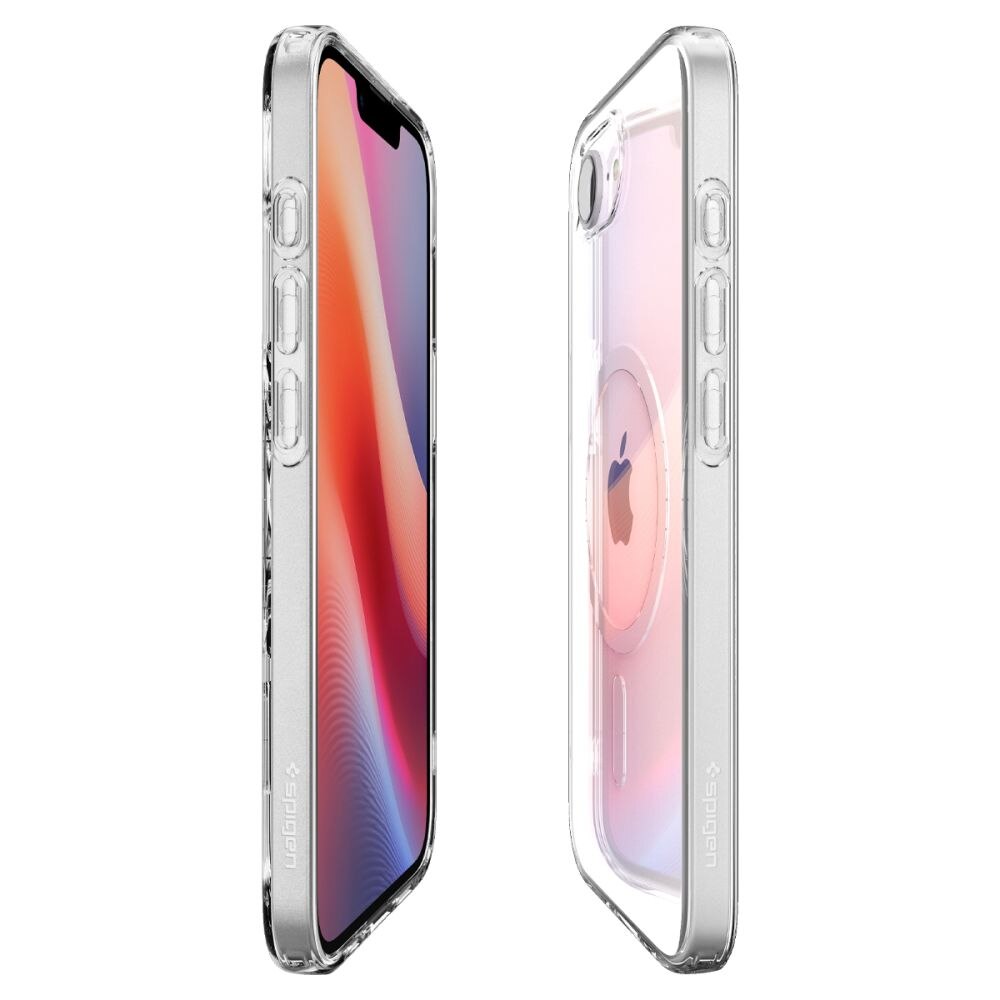 Funda Liquid Crystal MagSafe iPhone 16e Clear White