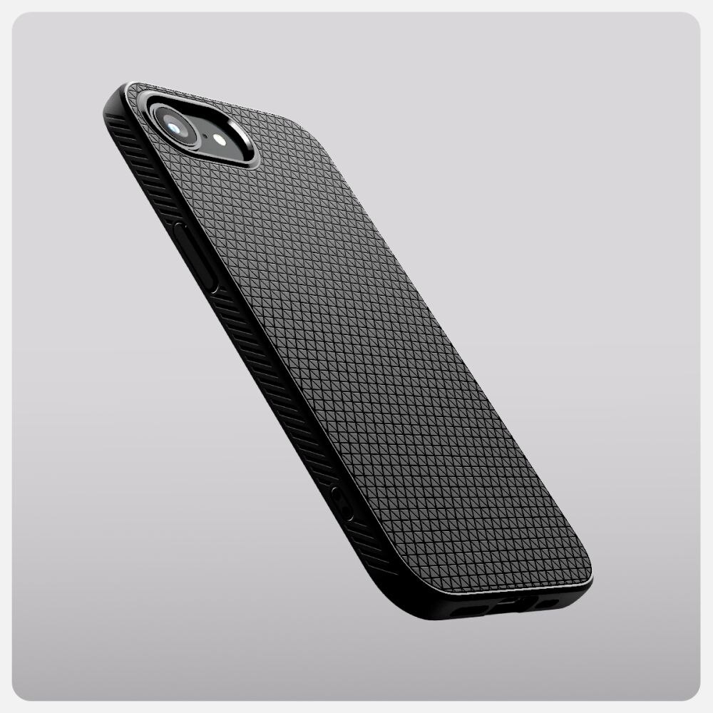 Funda Liquid Air MagSafe iPhone 16e Matte Black