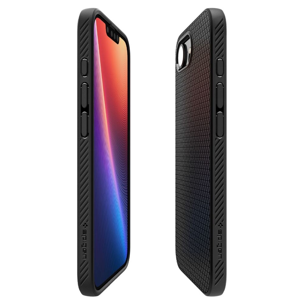 Funda Liquid Air MagSafe iPhone 16e Matte Black