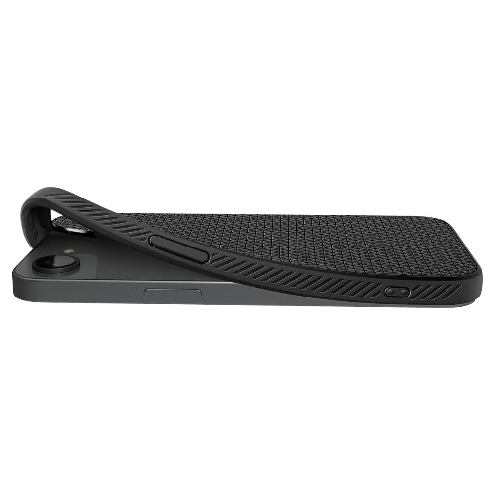 Funda Liquid Air MagSafe iPhone 16e Matte Black
