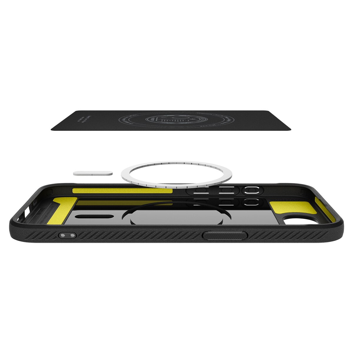 Funda Rugged Armor MagSafe iPhone 16e Black
