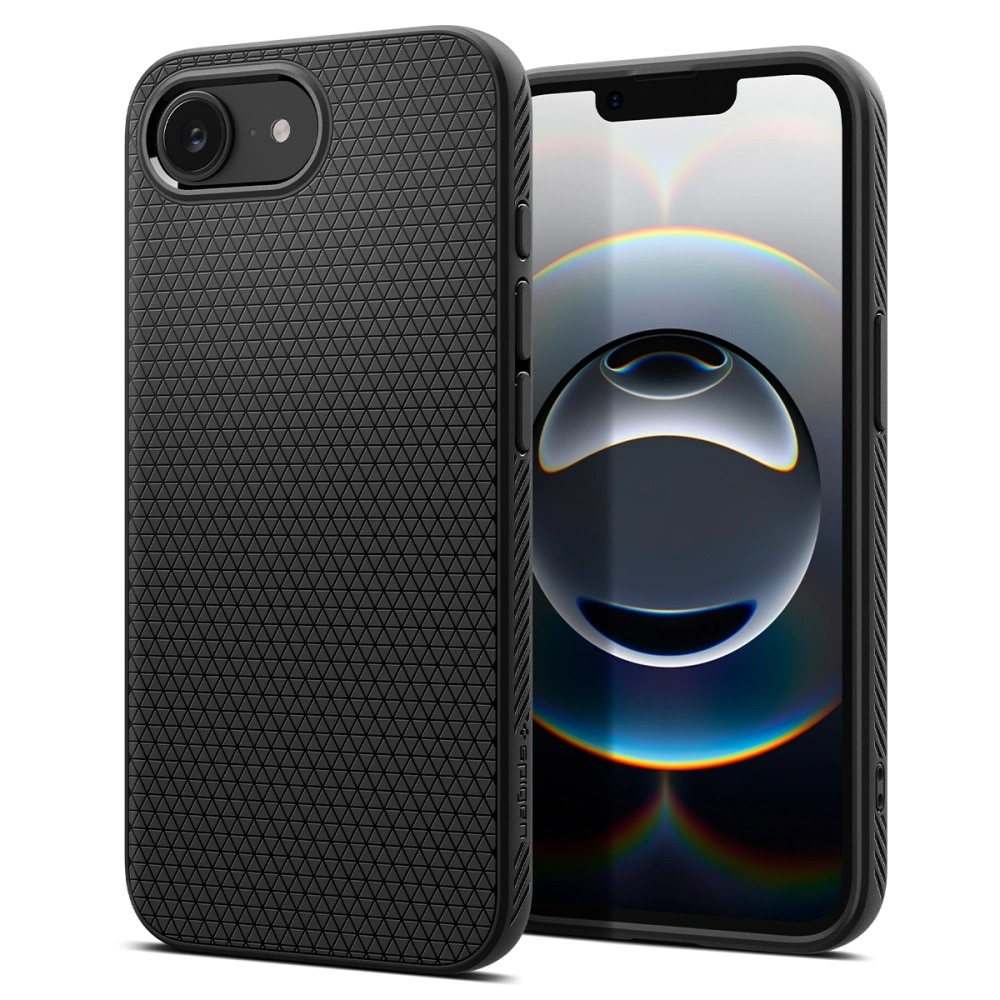 Funda Liquid Air iPhone 16e Matte Black