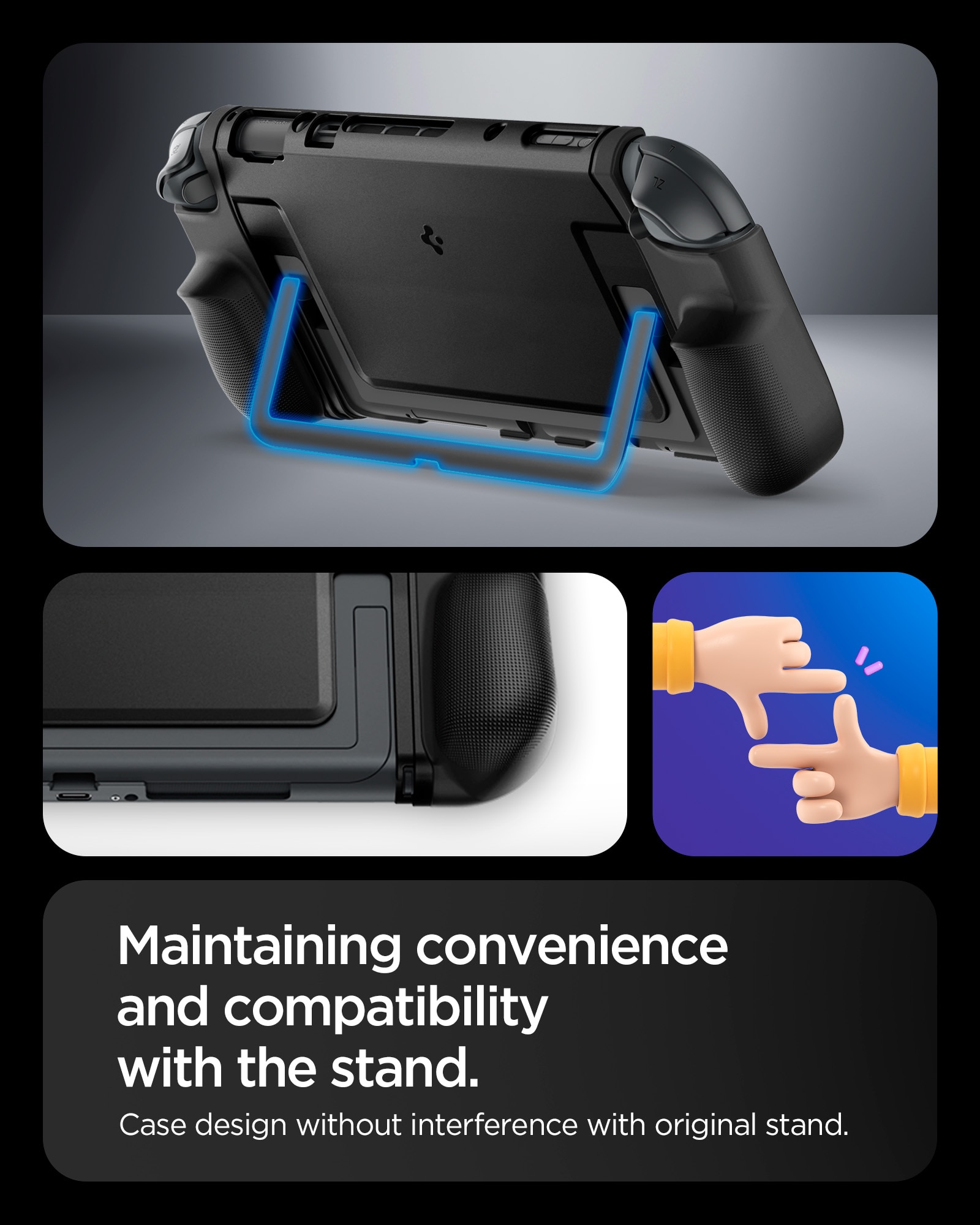 Funda Dual Grip Nintendo Switch 2 Black