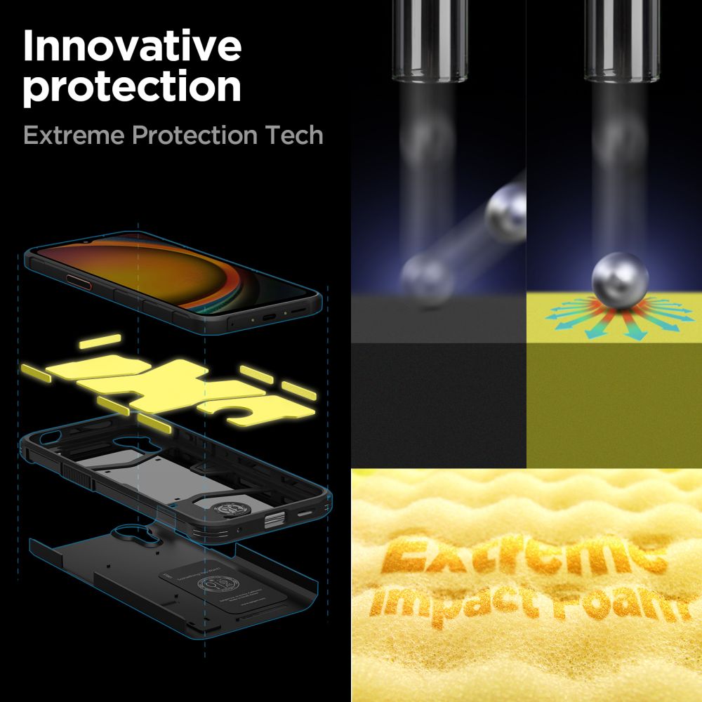 Funda Tough Armor Samsung Galaxy Xcover 7 Pro Black