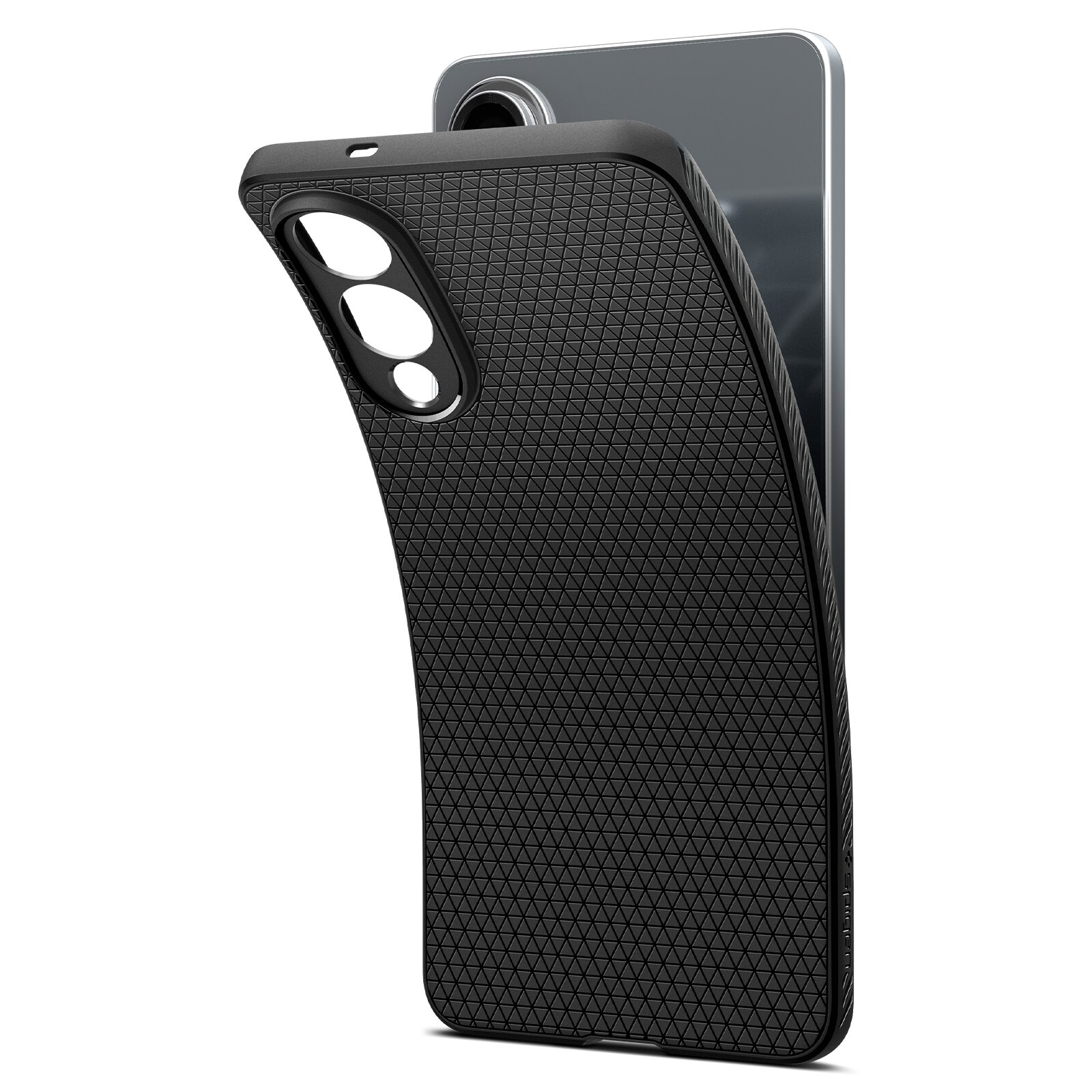 Funda Liquid Air Samsung Galaxy S25 Edge Matte Black
