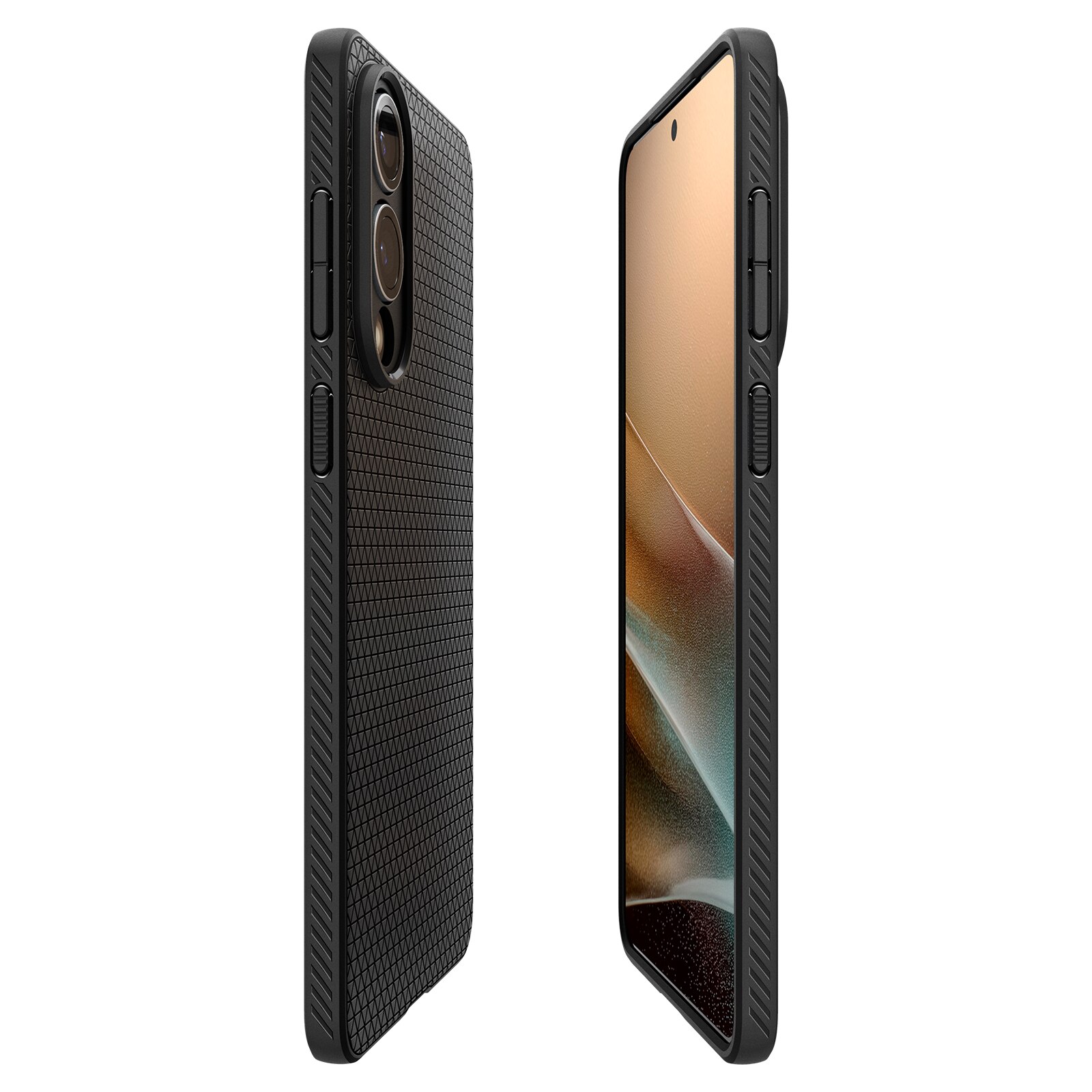 Funda Liquid Air Samsung Galaxy S25 Edge Matte Black