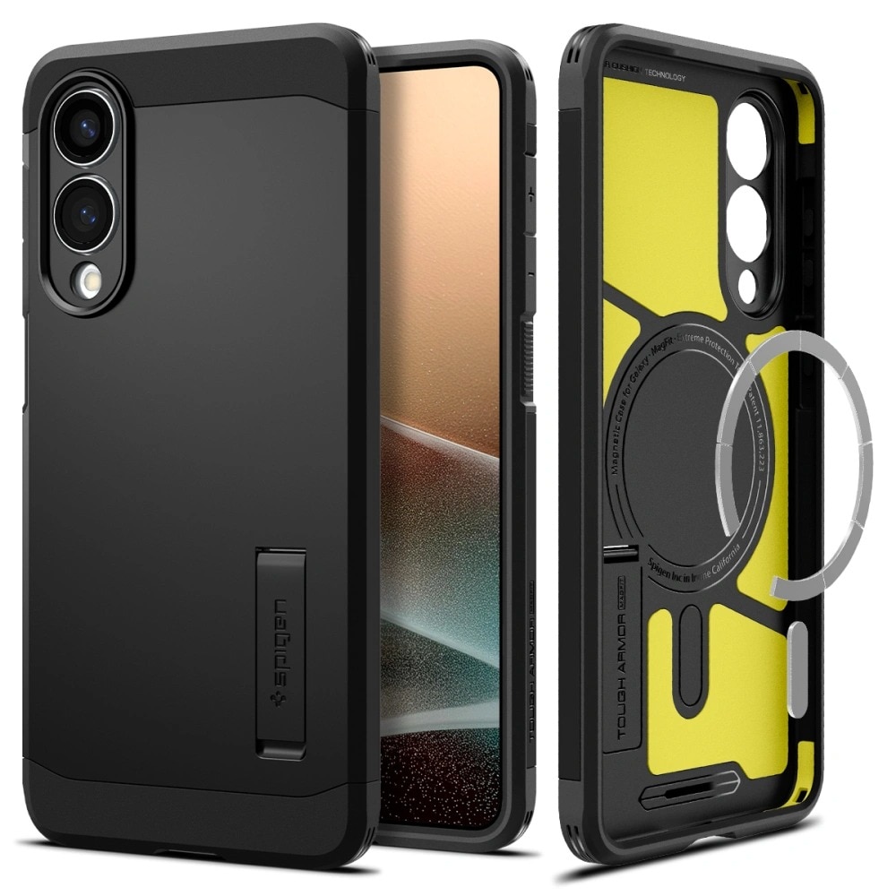 Funda Tough Armor MagSafe Samsung Galaxy S25 Edge Black