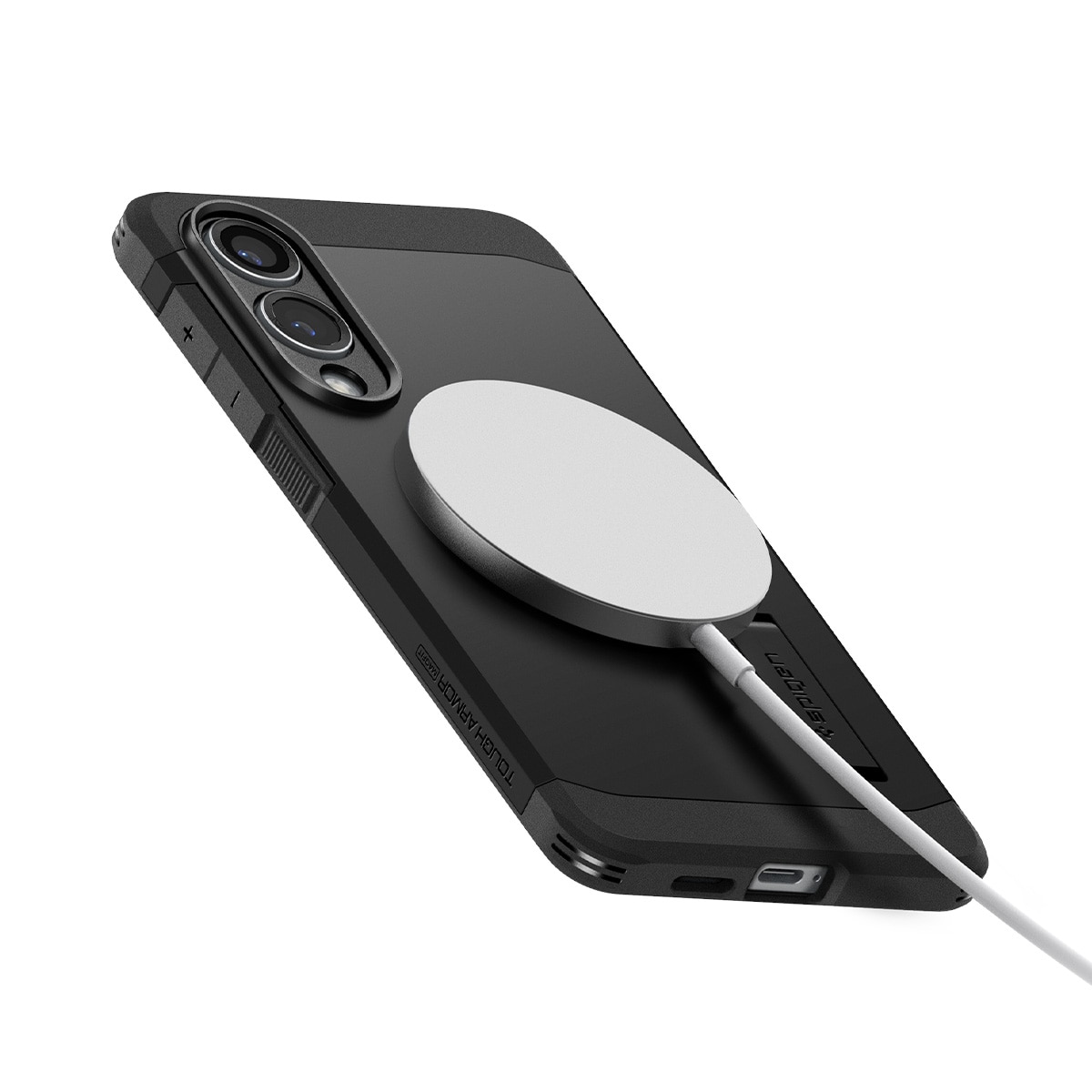 Funda Tough Armor MagSafe Samsung Galaxy S25 Edge Black