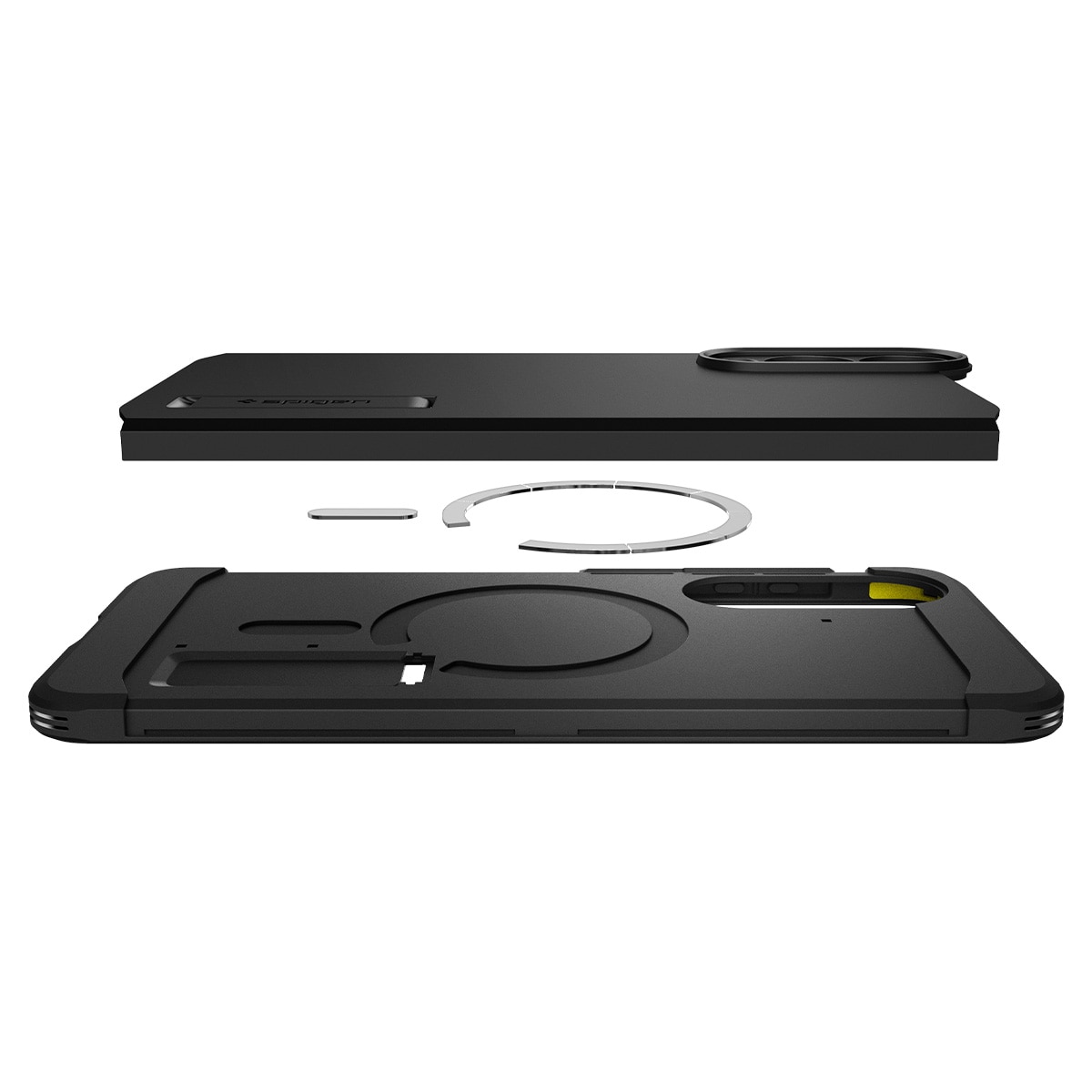 Funda Tough Armor MagSafe Samsung Galaxy S25 Edge Black