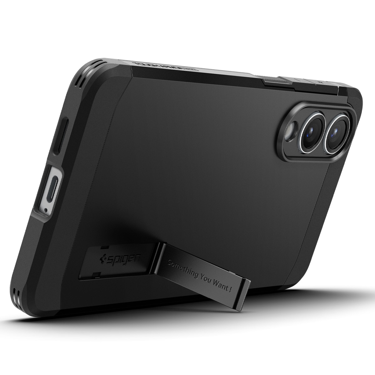 Funda Tough Armor MagSafe Samsung Galaxy S25 Edge Black