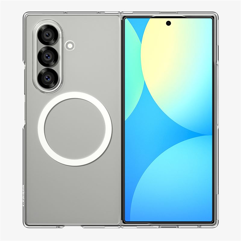 Funda AirSkin MagSafe Samsung Galaxy Z Fold 7 Clear White