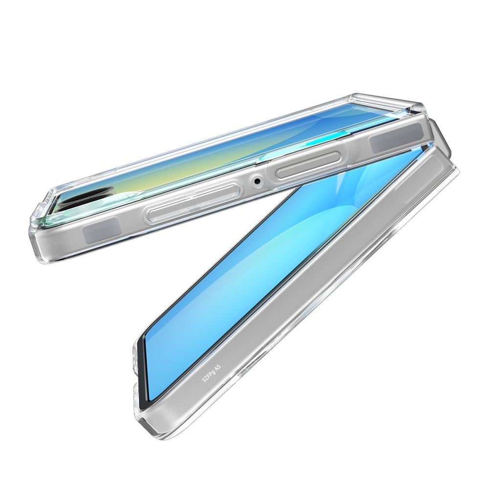 Funda AirSkin MagSafe Samsung Galaxy Z Flip 7 Clear White