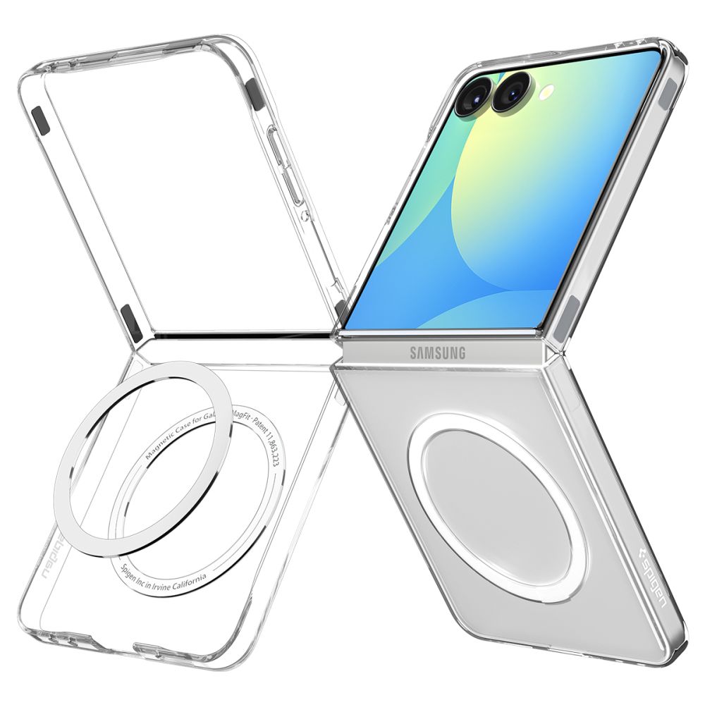 Funda AirSkin MagSafe Samsung Galaxy Z Flip 7 Clear White