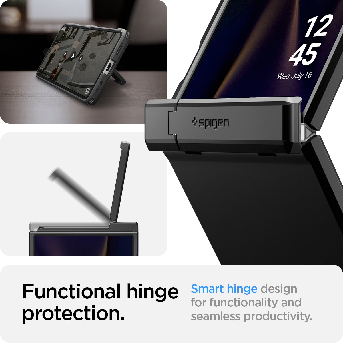 Funda Tough Armor Pro MagSafe Samsung Galaxy Z Flip 7 Black