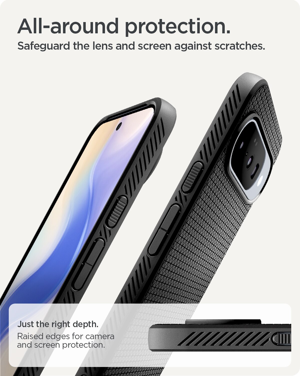 Funda Liquid Air MagSafe Google Pixel 10 Pro Matte Black