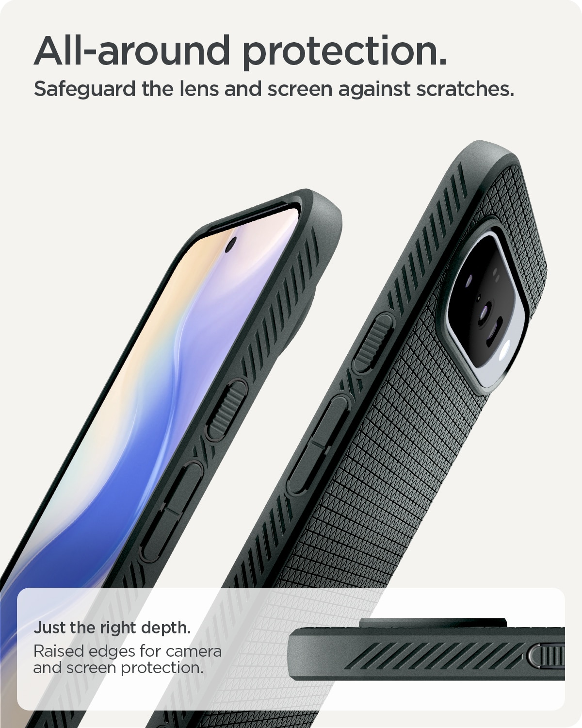 Funda Liquid Air MagSafe Google Pixel 10 Pro Abyss Green