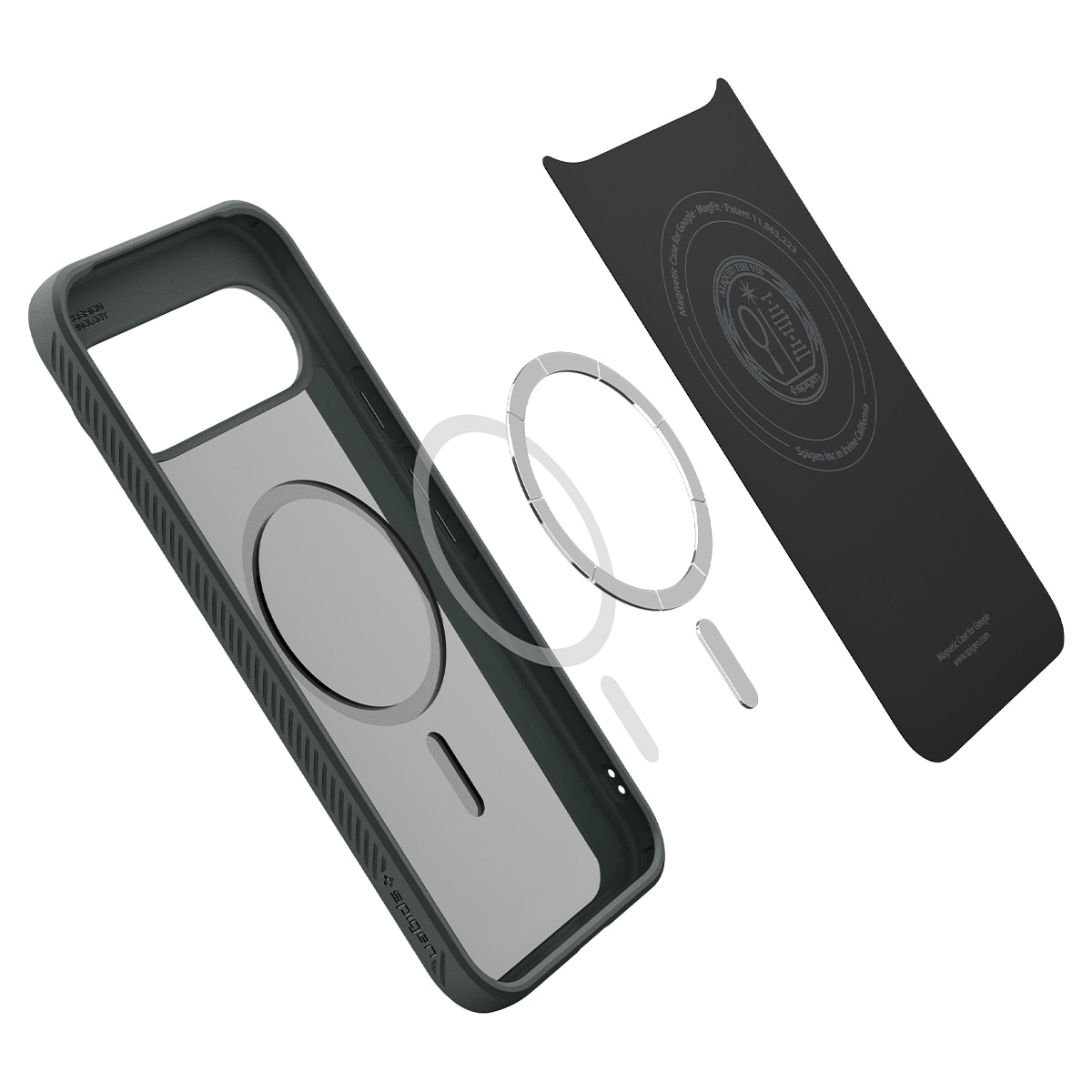 Funda Liquid Air MagSafe Google Pixel 10 Abyss Green