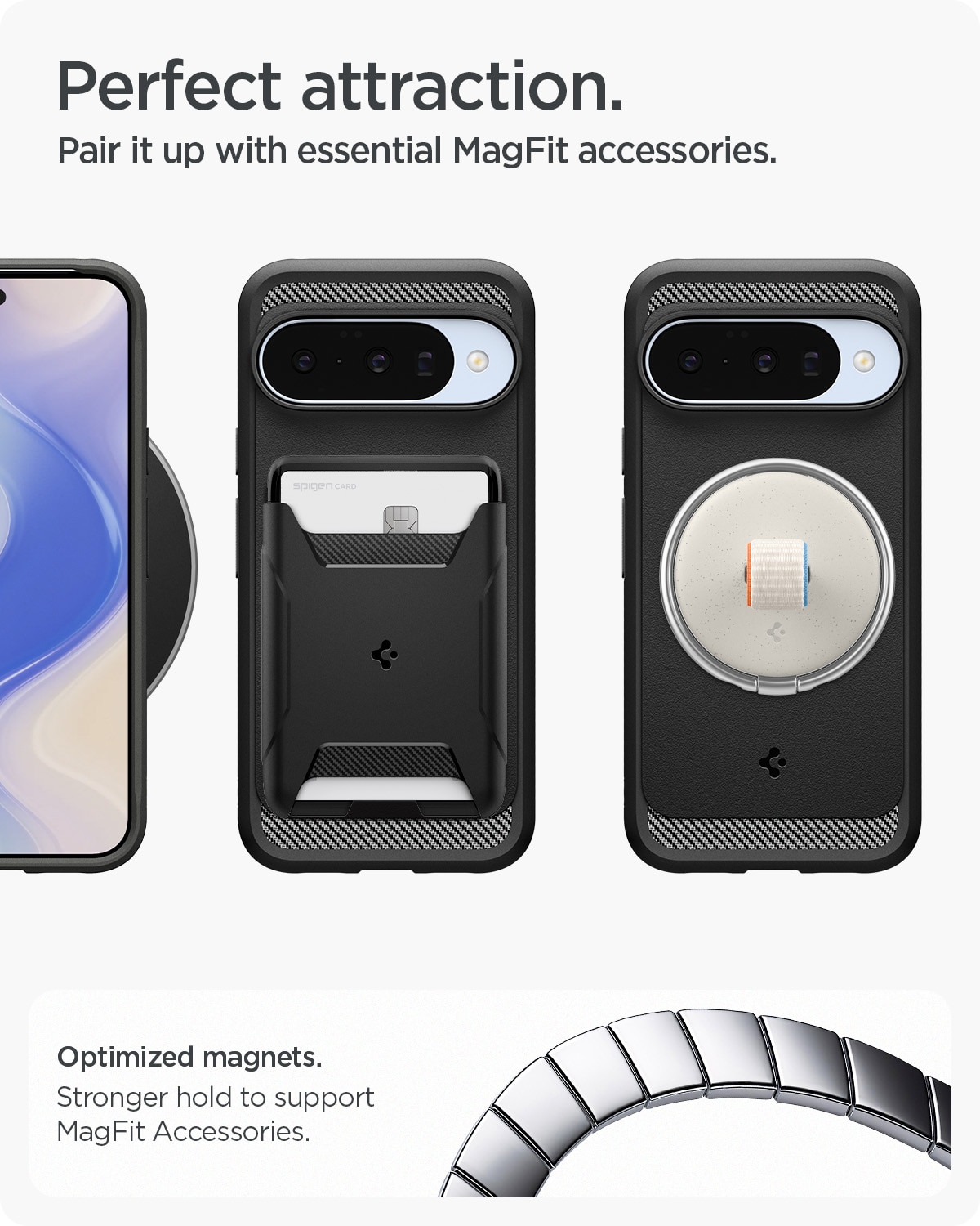 Funda Rugged Armor MagSafe Google Pixel 10 Black