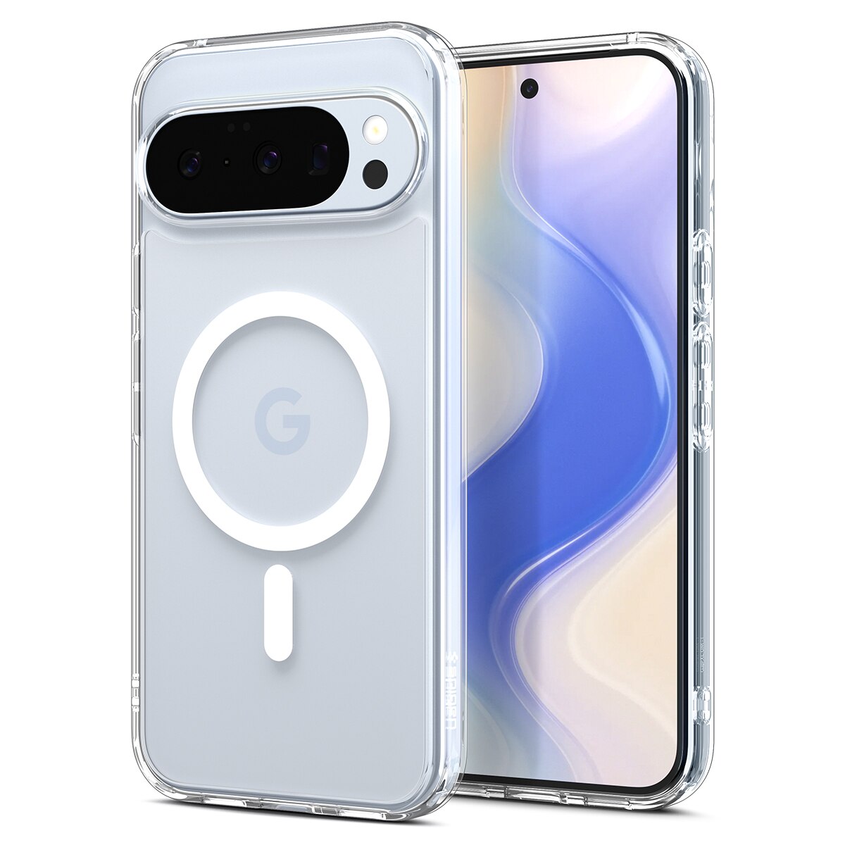 Funda Ultra Hybrid MagSafe Google Pixel 10 Pro Clear White