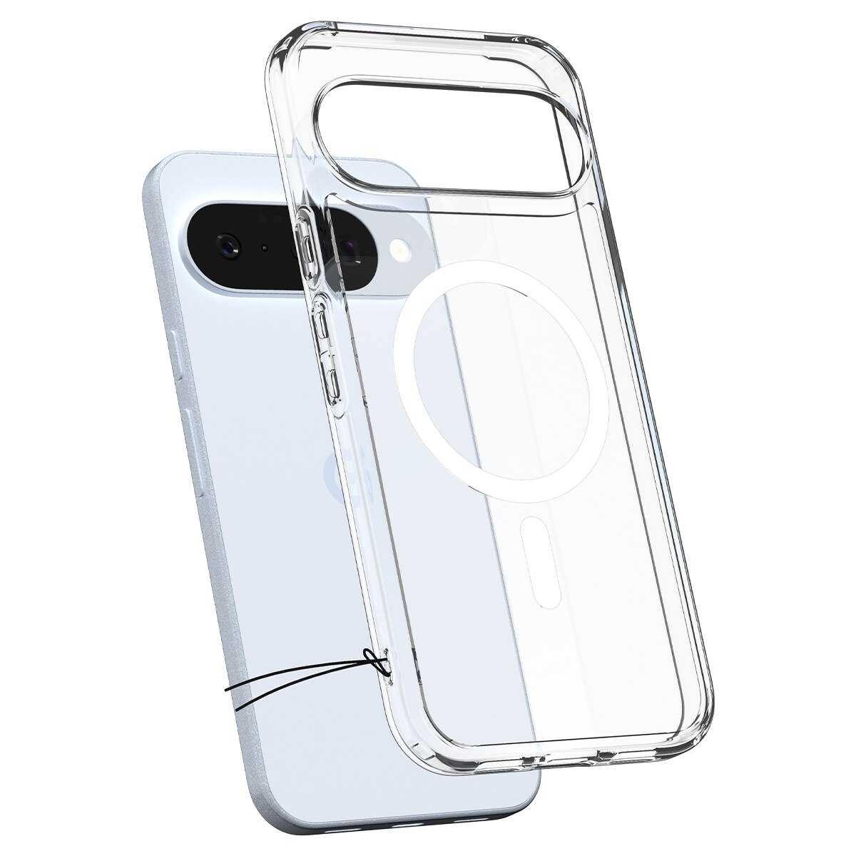 Funda Ultra Hybrid MagSafe Google Pixel 10 Pro Clear White