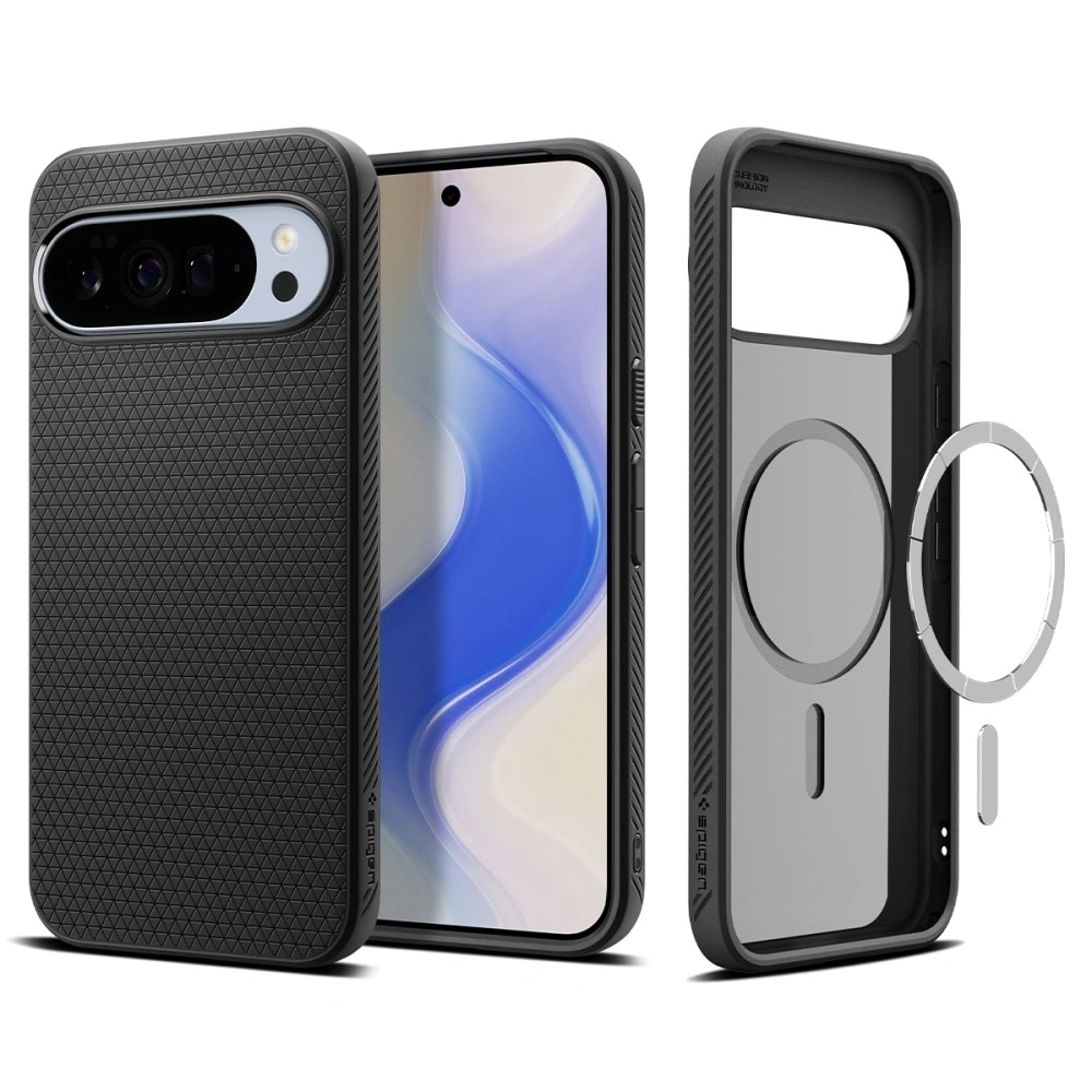 Funda Liquid Air MagSafe Google Pixel 10 Pro Matte Black