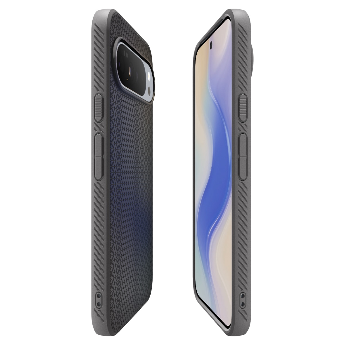 Funda Liquid Air MagSafe Google Pixel 10 Pro XL Marble Gray