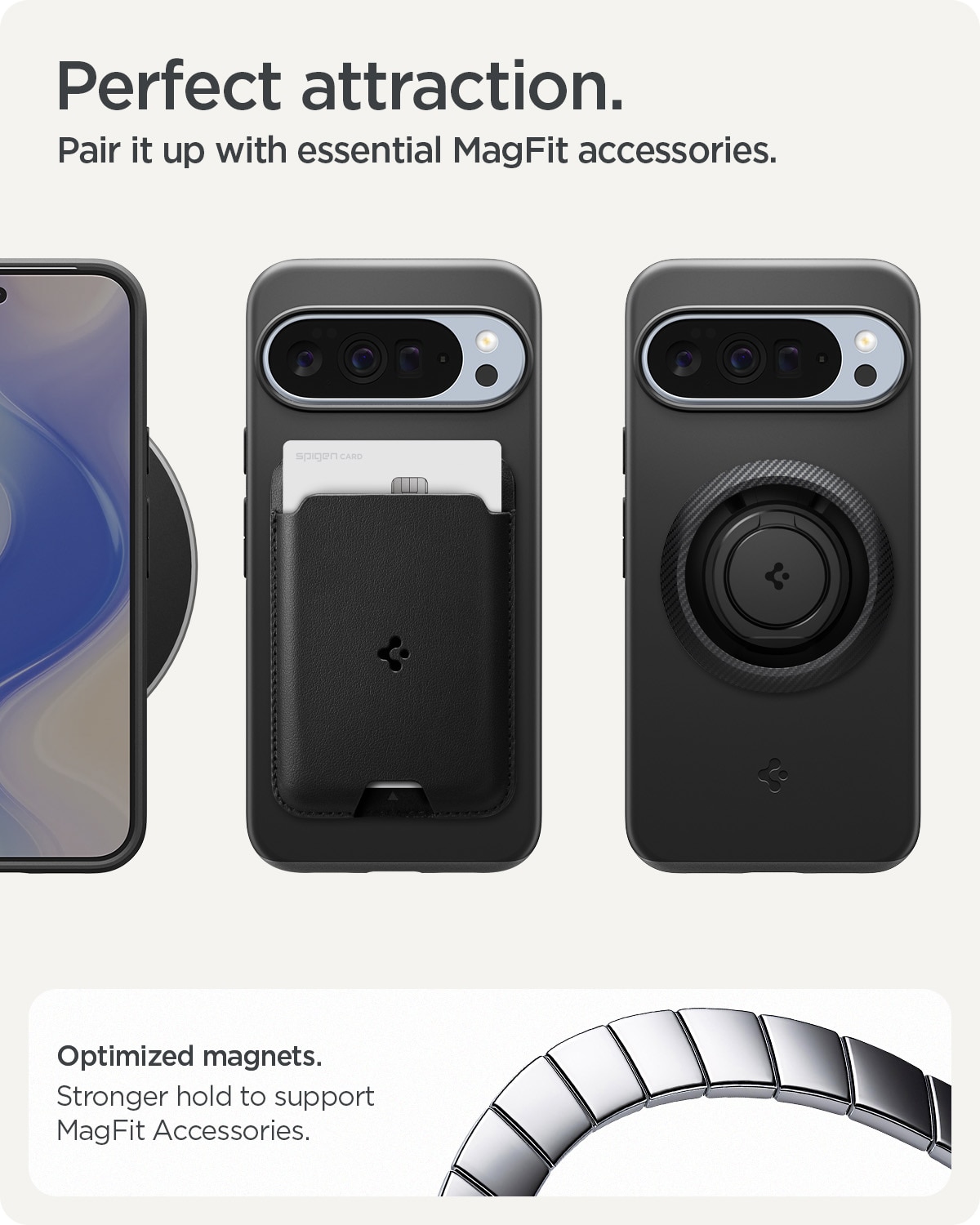 Funda Thin Fit MagSafe Google Pixel 10 Pro XL Black