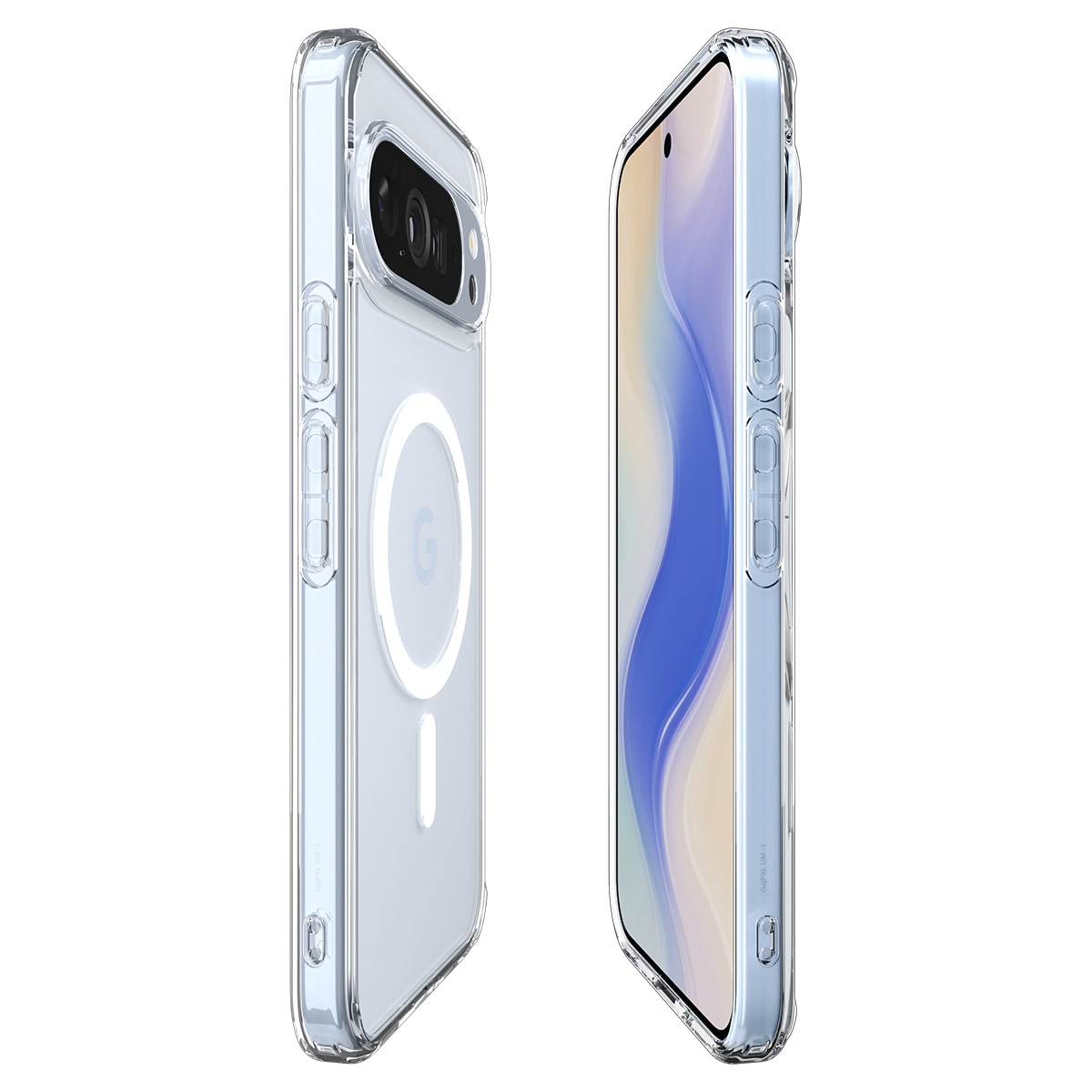 Funda Ultra Hybrid MagSafe Google Pixel 10 Pro XL Clear White