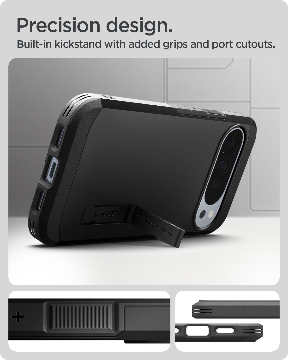 Funda Tough Armor MagSafe Google Pixel 10 Pro XL Black