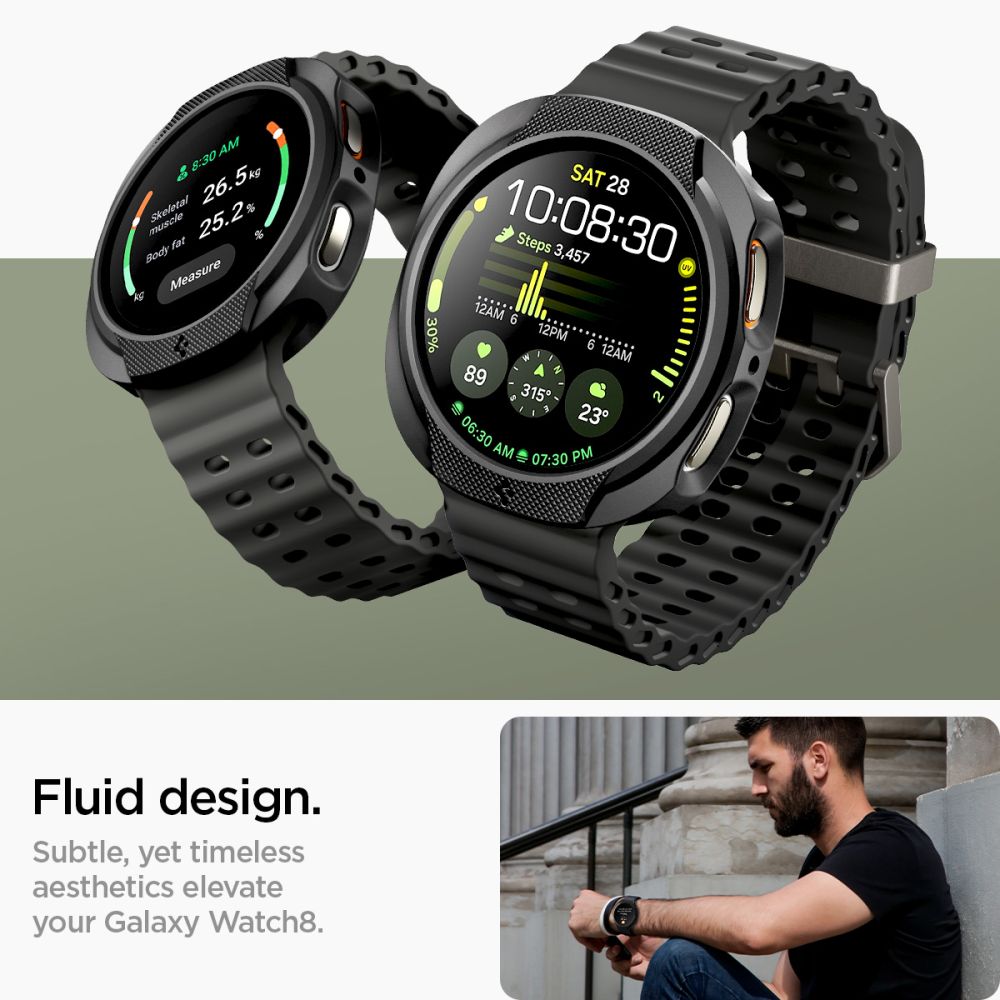 Funda Liquid Air Samsung Galaxy Watch 8 44mm Black