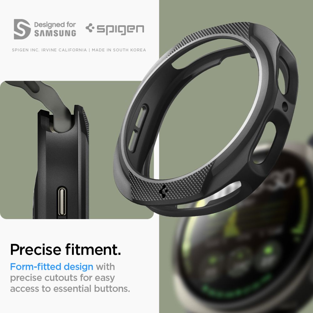 Funda Liquid Air Samsung Galaxy Watch 8 44mm Black