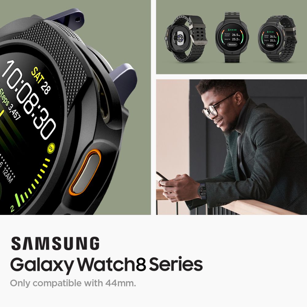 Funda Liquid Air Samsung Galaxy Watch 8 44mm Black