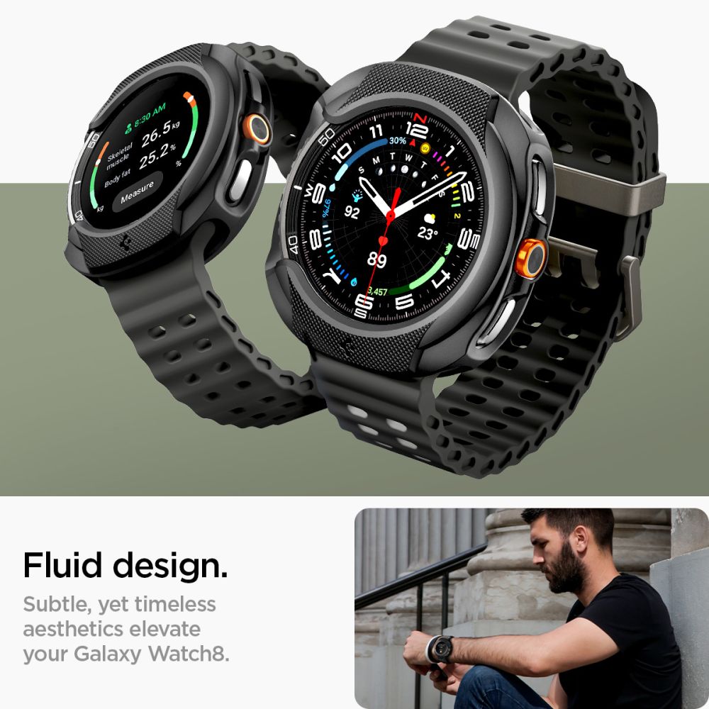 Funda Liquid Air Samsung Galaxy Watch 8 Classic Black