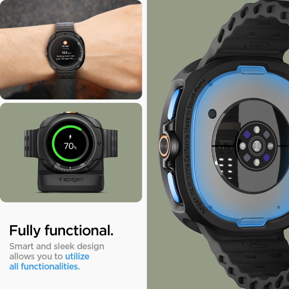 Funda Liquid Air Samsung Galaxy Watch 8 Classic Black