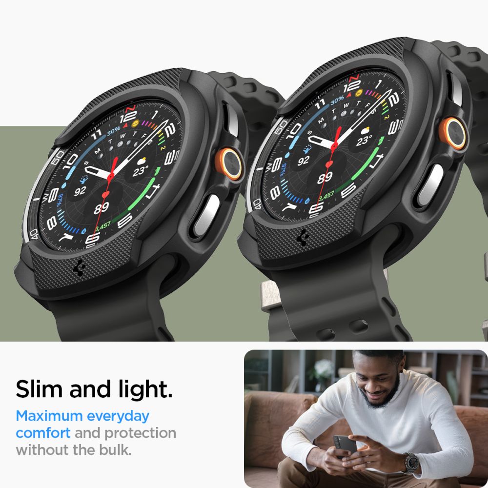 Funda Liquid Air Samsung Galaxy Watch 8 Classic Black