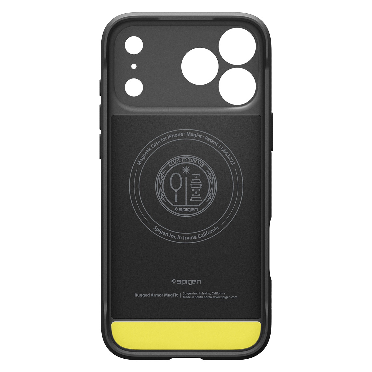 Funda Rugged Armor MagSafe iPhone 17 Pro Black