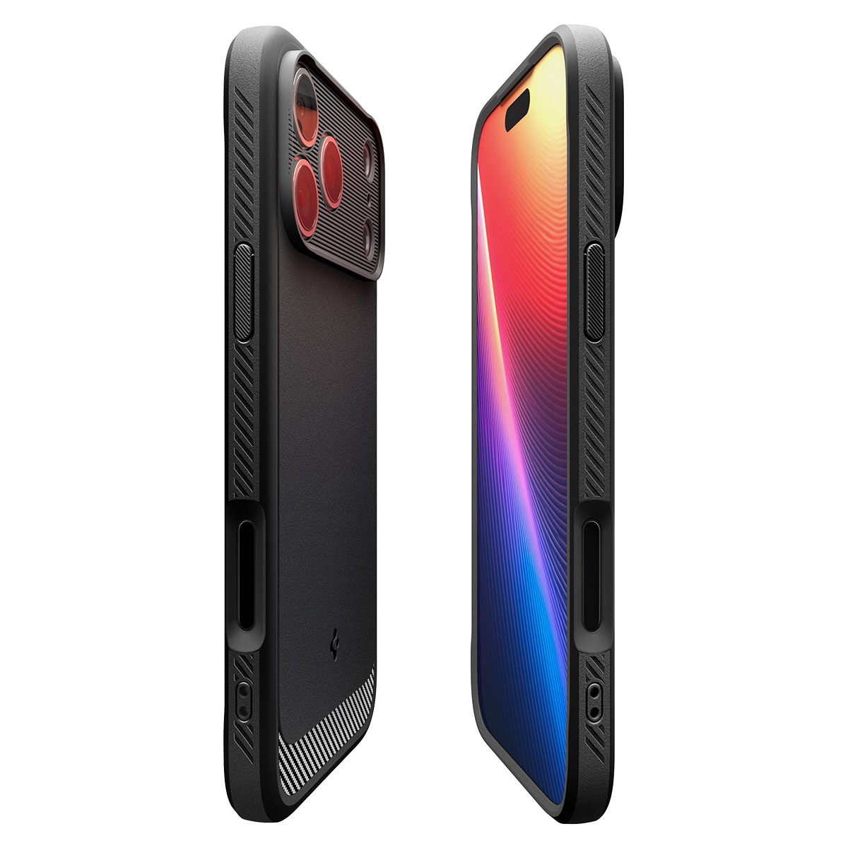 Funda Rugged Armor MagSafe iPhone 17 Pro Black