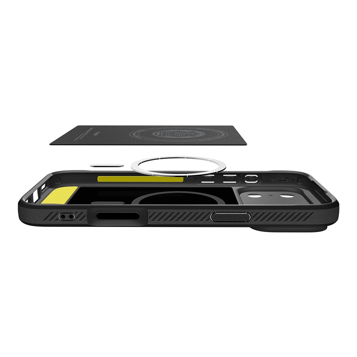 Funda Rugged Armor MagSafe iPhone 17 Pro Black