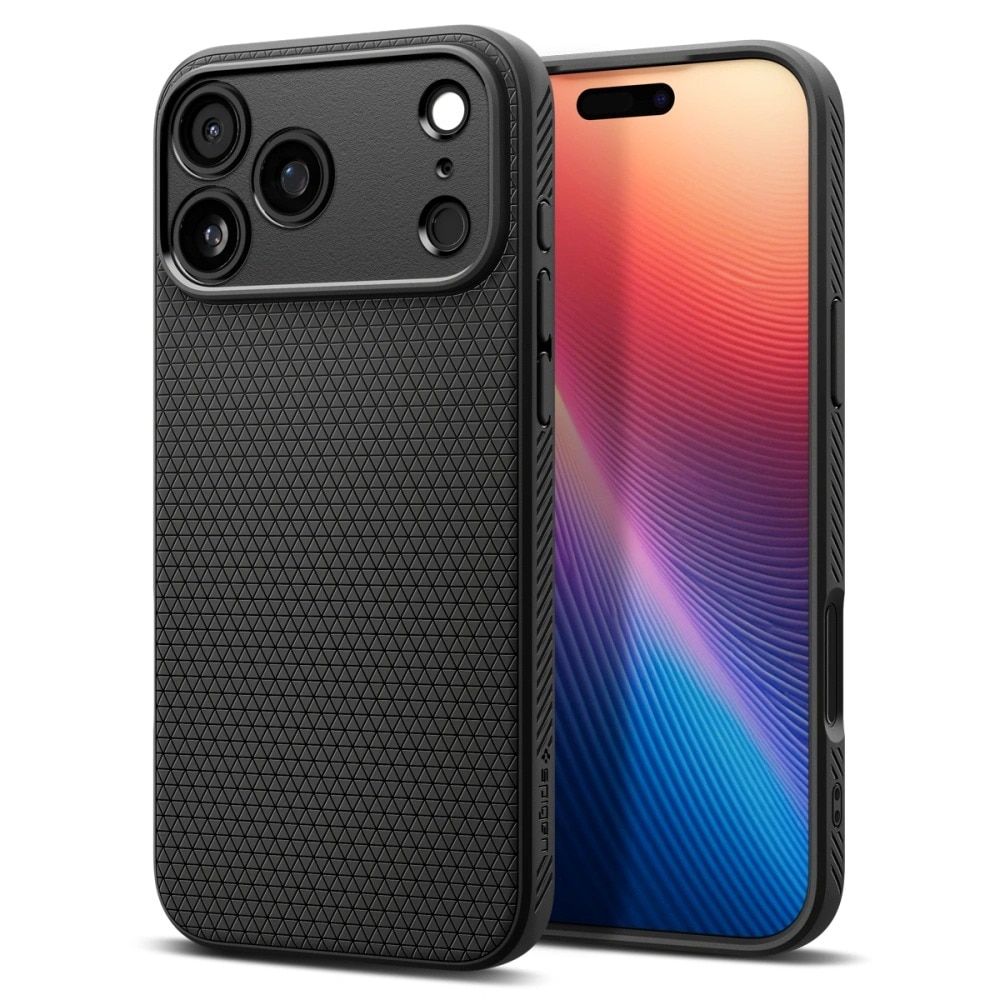 Funda Liquid Air iPhone 17 Pro Max Matte Black