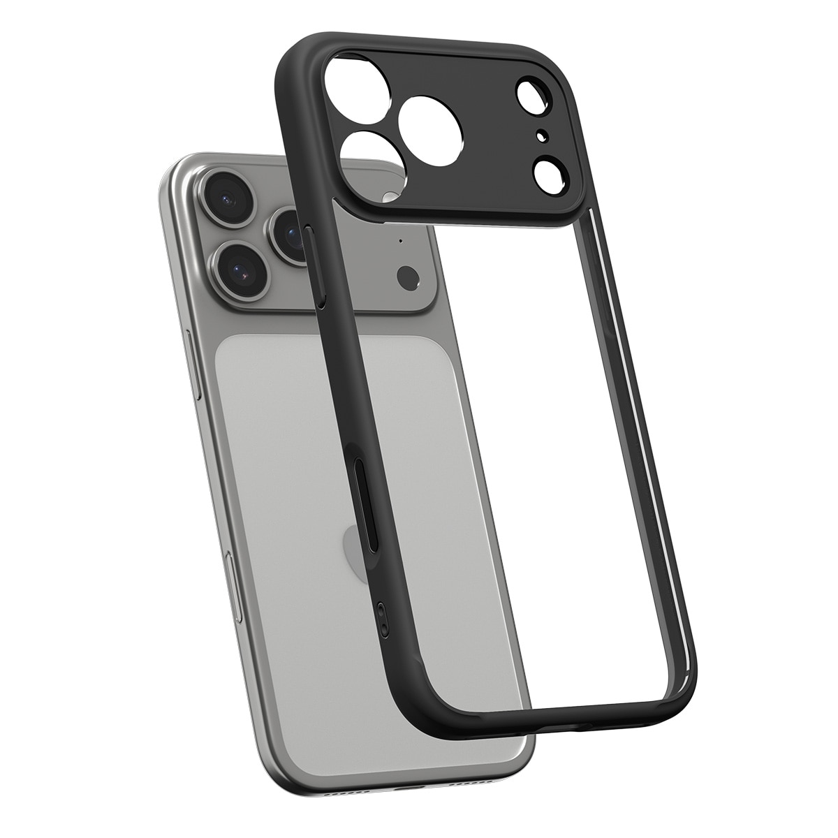 Funda Ultra Hybrid iPhone 17 Pro Matte Black