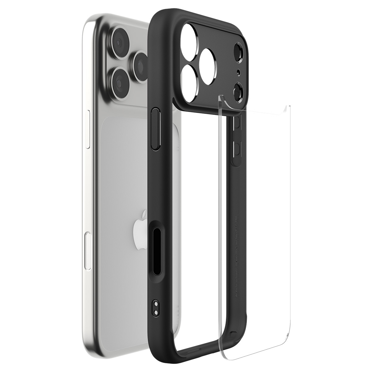 Funda Ultra Hybrid iPhone 17 Pro Matte Black