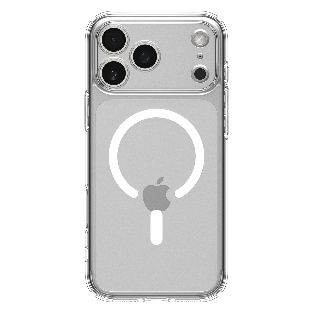 Funda Ultra Hybrid MagSafe iPhone 17 Pro Clear White